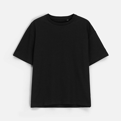 Футболка унисекс Durington, черная (Чёрный)