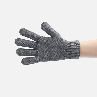 Перчатки Nobilis Mono, серый меланж