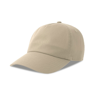 Бейсболка DAD HAT-S, 6 клиньев, металлическая застежка (Песочный)