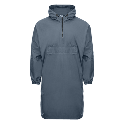 Дождевик анорак STAN с карманом, 61 (Графит)