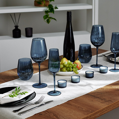 Стакан для воды Toscana, синий