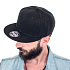 Бейсболка SNAP BACK, 6 клиньев, пластиковая застежка - Фото 2