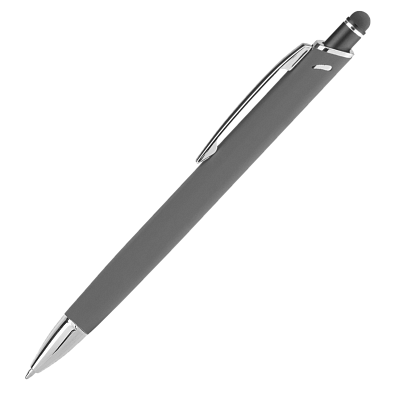 Шариковая ручка Quattro, серая (Серый)