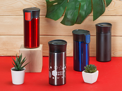 Вакуумная герметичная термокружка Upgrade