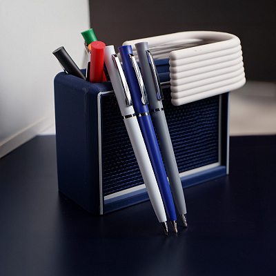 Ручка шариковая  N10, красный, пластик, металл