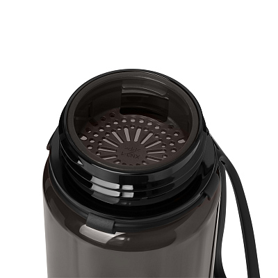 Бутылка для воды Комо, черная