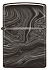 Зажигалка ZIPPO Marble Pattern с покрытием High Polish Black, латунь/сталь, чёрная, 38x13x57 мм - Фото 2