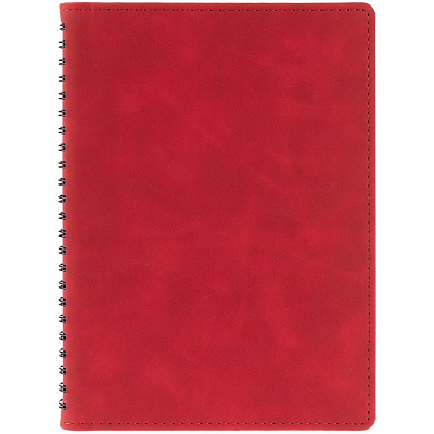 Ежедневник Spring Urban на заказ, недатированный, красный