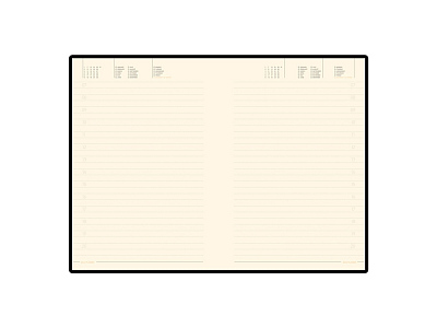 Ежедневник недатированный A5 Trend