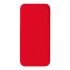 Внешний аккумулятор с подсветкой Luce 10000 mAh, красный - Фото 2