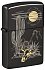 Зажигалка ZIPPO Western с покрытием High Polish Black, латунь/сталь, черная, глянцевая, 38x13x57 мм - Фото 1