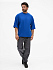 Футболка унисекс оверсайз T1, синяя - Фото 5