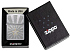 Зажигалка ZIPPO Star Design с покрытием Brushed Chrome, латунь/сталь, серебристая, 36x13x57 мм - Фото 6