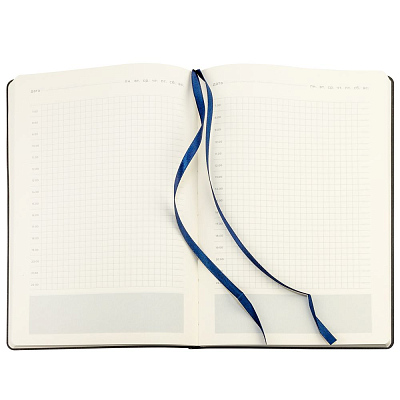 Ежедневник Lable Touch, недатированный, темно-синий