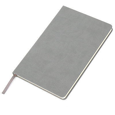 Ежедневник A5 недатированный Dear в твёрдом переплёте, серый (Серый.)