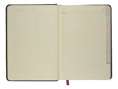 Ежедневник недатированный А5 Velvet Index с индексами