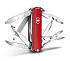 Нож-брелок VICTORINOX Mini Champ, 58 мм, 17 функций, красный - Фото 2