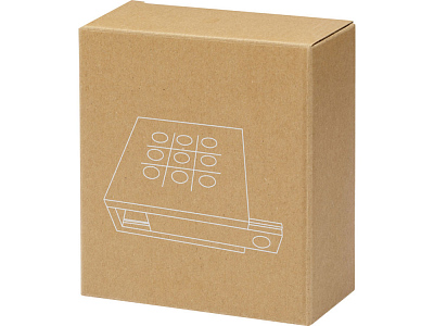 Деревянная игра в крестики-нолики Strobus