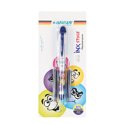 Перьевая ручка Hauser STYLE, пластик, синяя