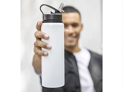 Бутылка для воды Фитц, нержавеющая сталь, 800 мл