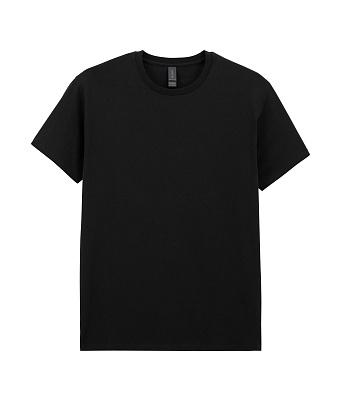 Футболка LIGHT COTTON, ЧЕРНЫЙ XL (Чёрный)