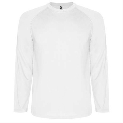 Спортивная футболка MONTECARLO L/S мужская, БЕЛЫЙ XL (Белый)