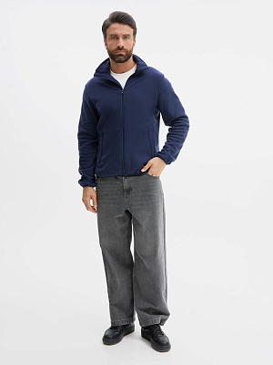 Куртка флисовая унисекс Ben Mac, темно-синяя