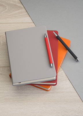 Ручка шариковая "Aurora", покрытие soft touch, черный