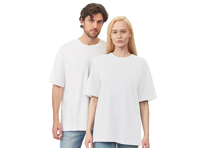 Футболка оверсайз Vienna унисекс (Белый)