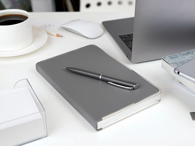 Ручка шариковая Ringa, серая