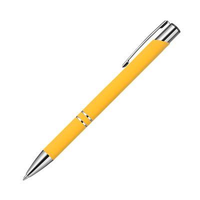 Шариковая ручка Alpha, желтая