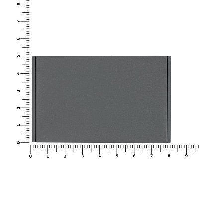 Лейбл из ПВХ Dzeta, ХL, серый