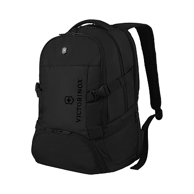 Рюкзак VICTORINOX VX Sport Evo Deluxe Backpack, чёрный, полиэстер, 35x25x48 см, 28 л