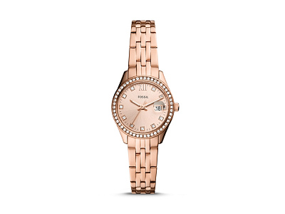 Часы наручные, женские (Корпус- розовое золото, циферблат- розовое золото, крепление- розовое золото)