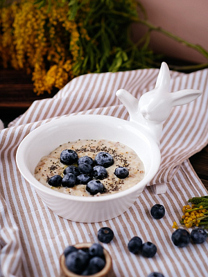 Мисочка с кроликом, 500 мл, Белый