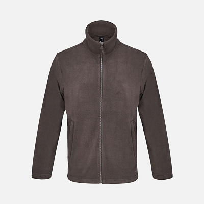 Куртка флисовая унисекс Nitro, коричневая (Коричневый)