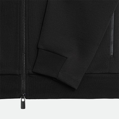 Толстовка на молнии ASTIN черная, размер L