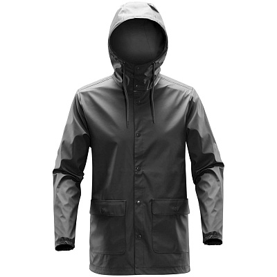 Дождевик мужской Squall, зеленый (Чёрный)