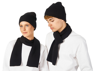 Подарочный набор Re:Air с варежками, шарфом и термосом