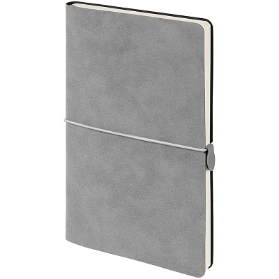 Ежедневник Nubuk, недатированный, светло-серый (Серый)