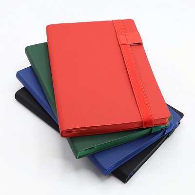 Ежедневник A5 недатированный La Squadra в мягком переплёте, черный