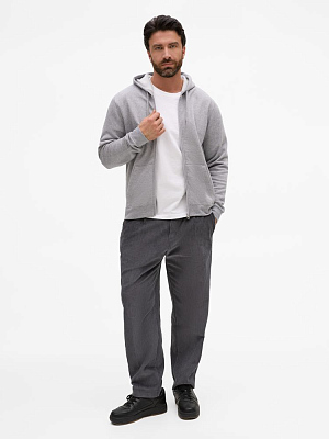 Толстовка унисекс Stone, серый меланж