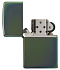 Зажигалка ZIPPO Classic с покрытием Chameleon™, латунь/сталь, зелёная, глянцевая, 38x13x57 мм - Фото 4