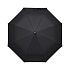Зонт складной Passat, черный - Фото 3