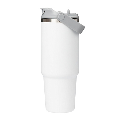 Термокружка вакуумная Montana, белая