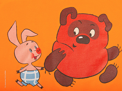 Футболка Винни-Пух женская