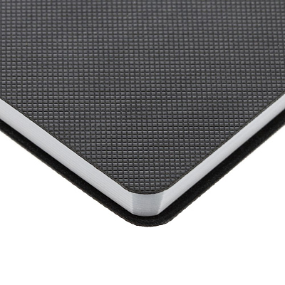 Ежедневник Knit, недатированный, темно-серый