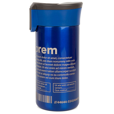 Термостакан Tralee, синий