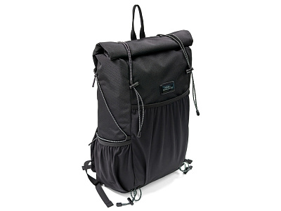 Складывающийся рюкзак-мессенджер Venturer Eco для ноутбука 16 (Чёрный)