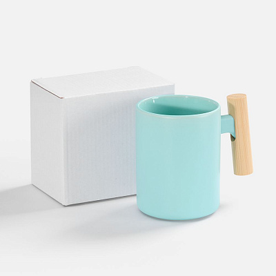 Кружка для сублимационной печати Ecogrami, голубая (Голубой)